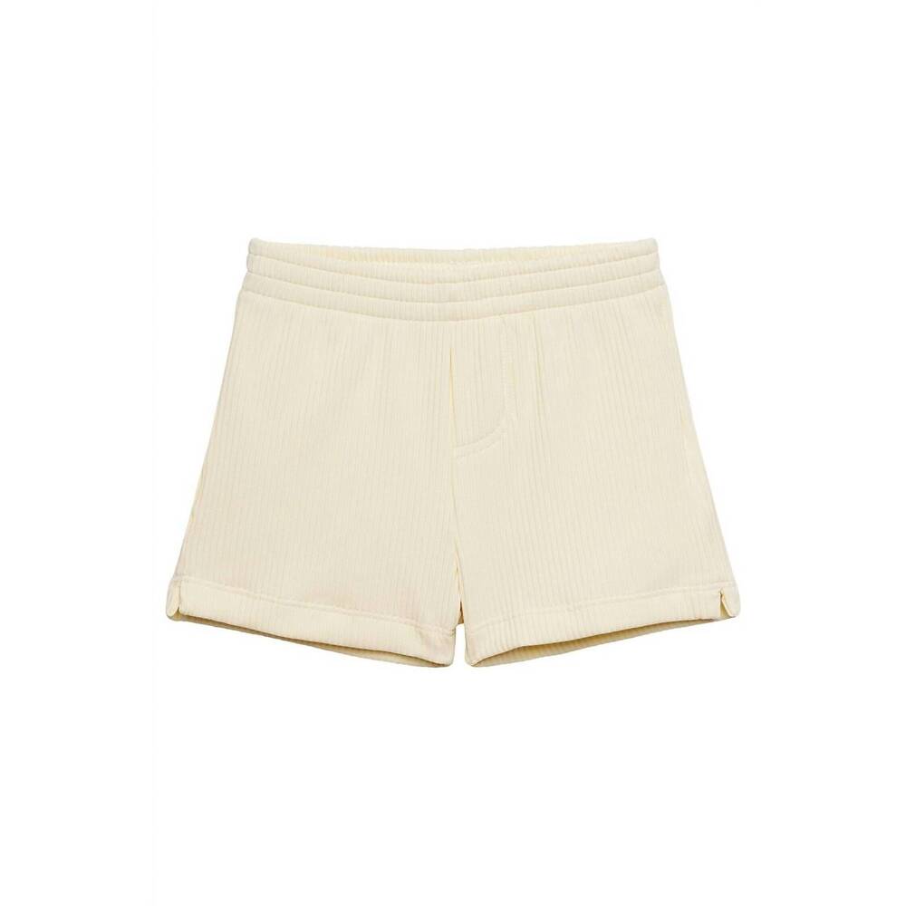 NEW MONTCE kid's rib mini swim trunk in cream